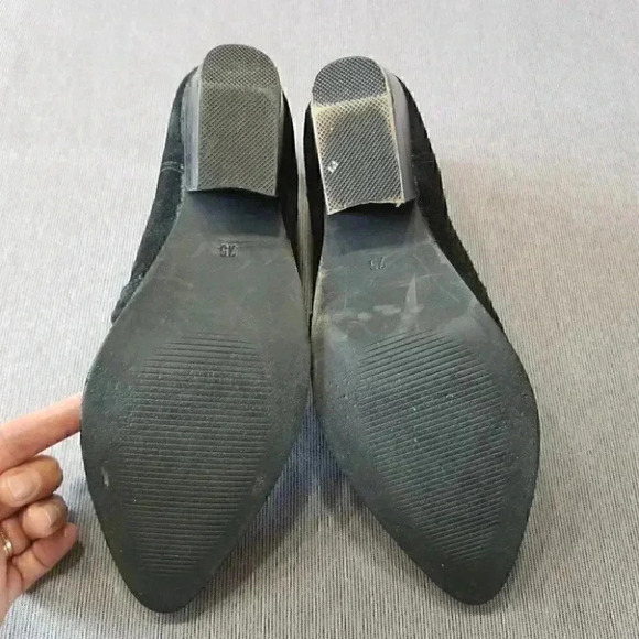 Coconut by Matisse Remmie Black Suede Ankle Slip on Bootie Boots 7.5 - Picture 8 of 9